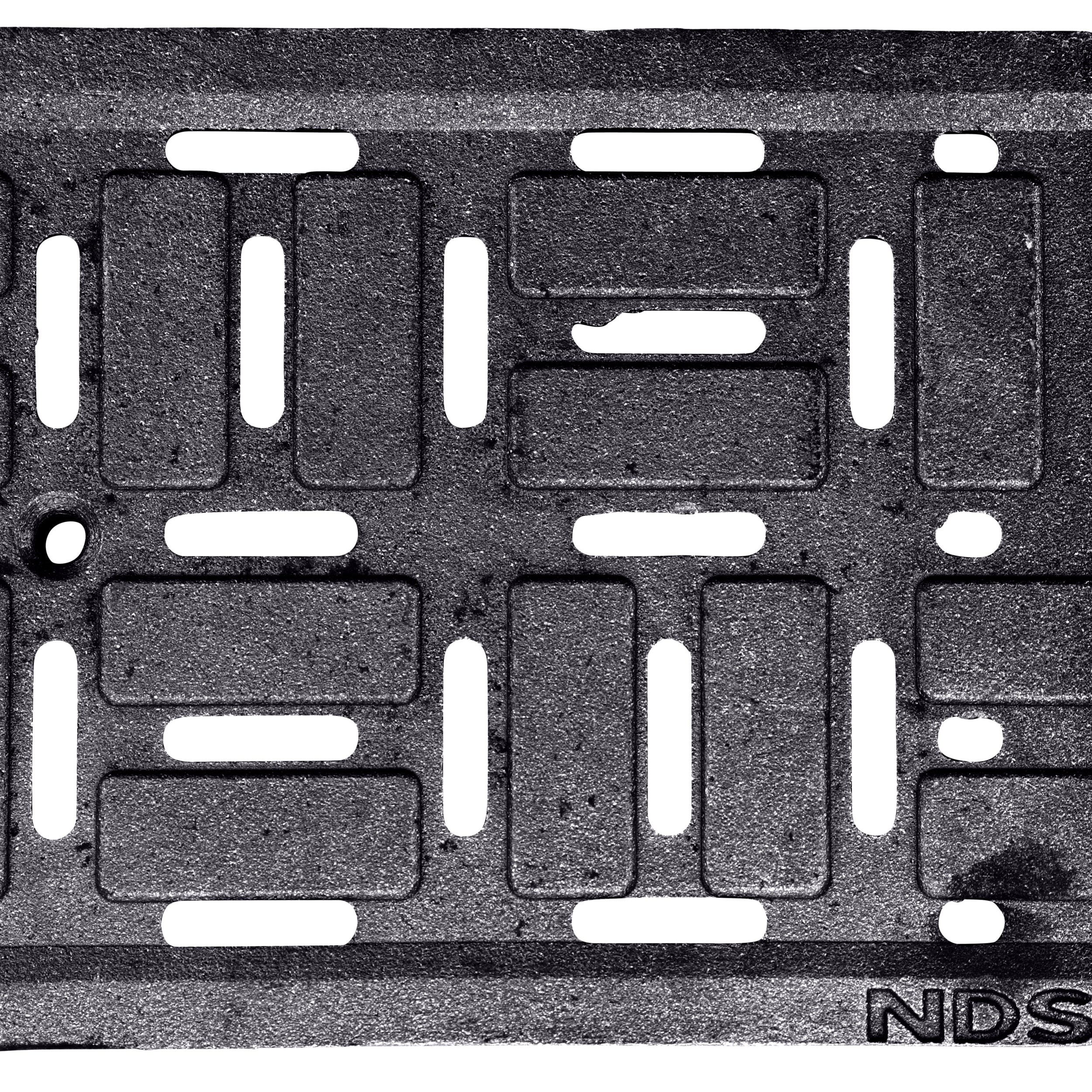 NDS DS-603 - 2FT Raw Deco Tile Drain Grate