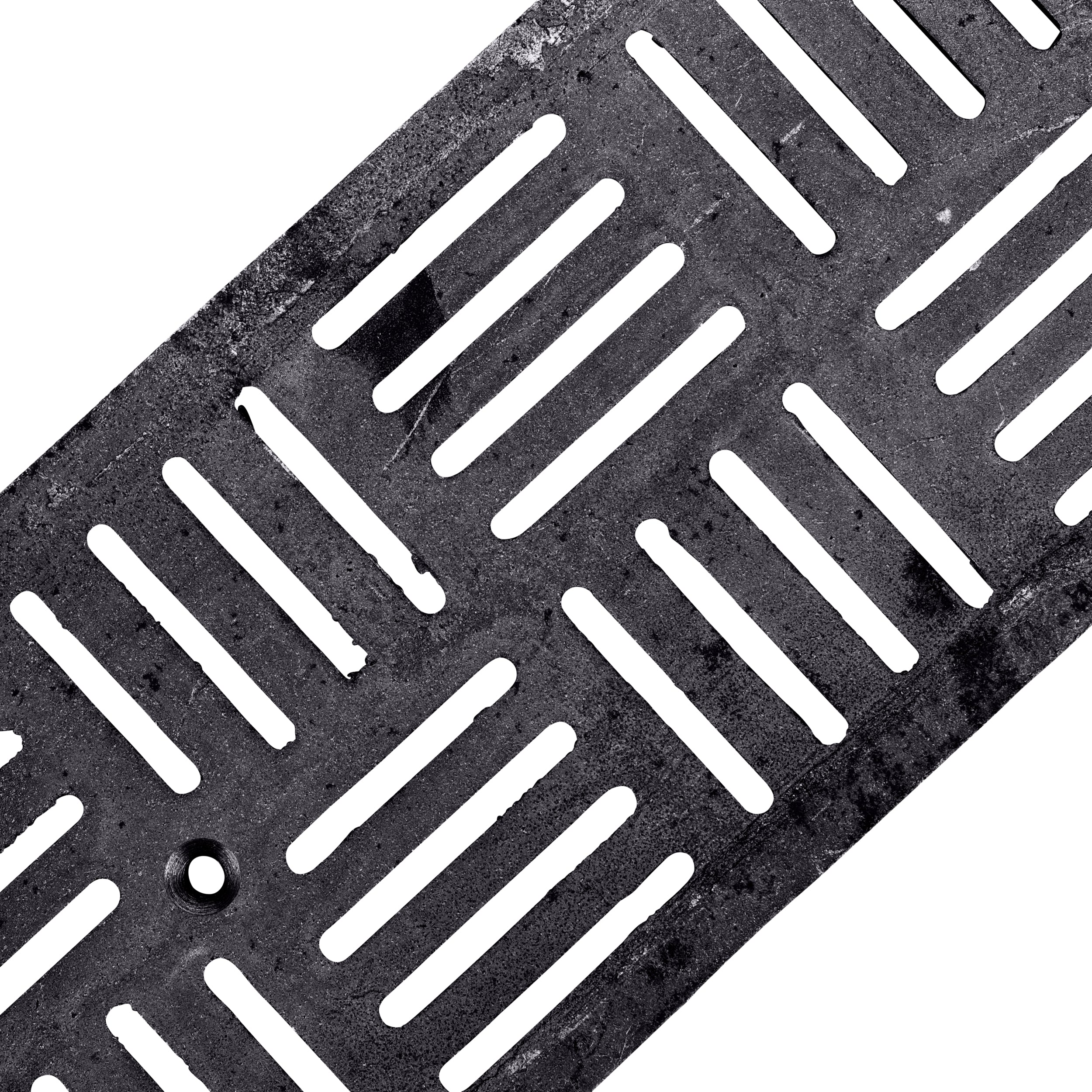 NDS DS-609 - Dura-Slope Raw Cast Iron Channel Drain Grate
